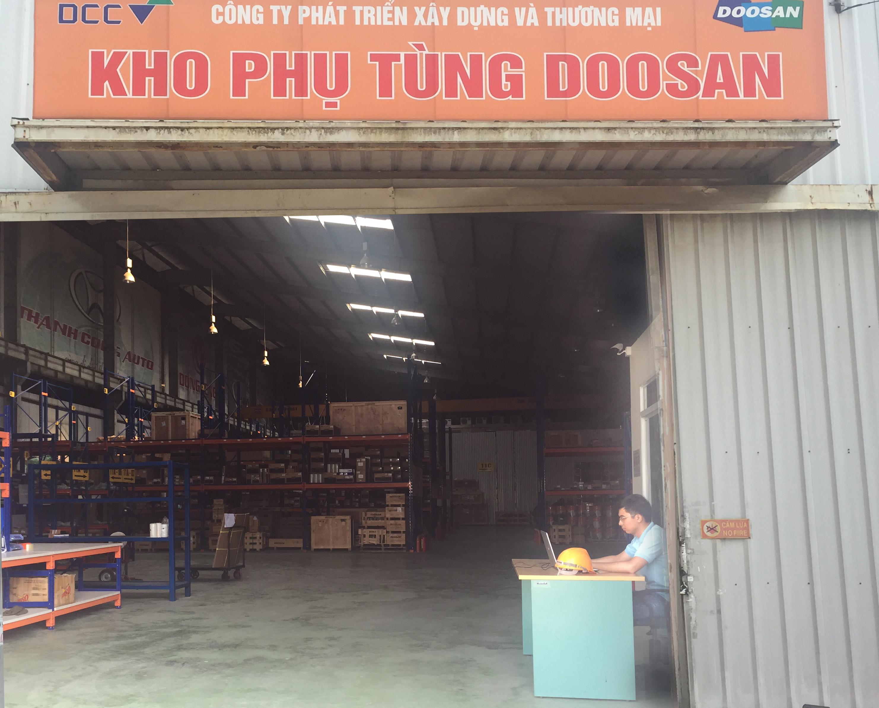 Kho Phu tung may cong trinh DOOSAN chinh hang tai Viet Nam